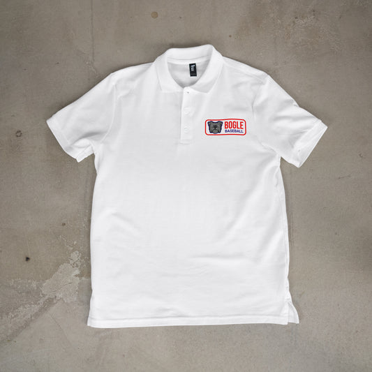 BULLDOG BASEBALL - SHORT SLEEVE POLO EMBROIDERED LOGO